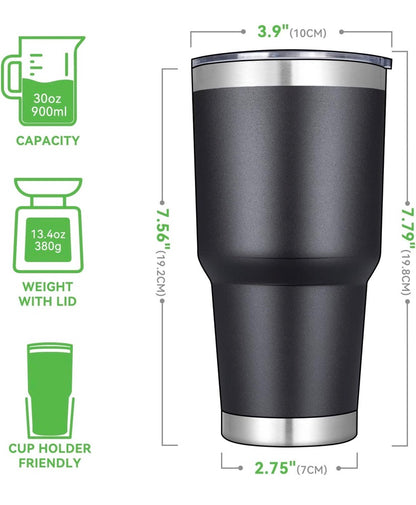Clark’s Farmhouse 30 oz Tumbler with Lid